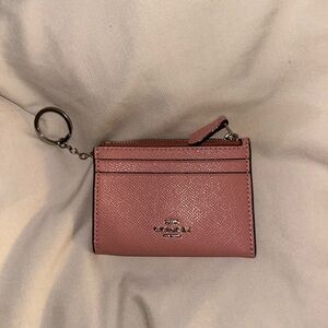 Coach zip ID case